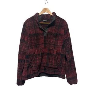 Eddie Bauer Sherpa Fleece Pullover – Size Medium